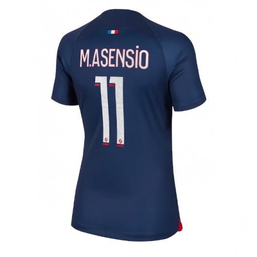 Dres Paris Saint-Germain Marco Asensio #11 Domaci za Žensko 2023-24 Kratak Rukav